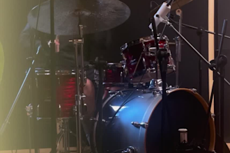 record real acoustic drums for your song