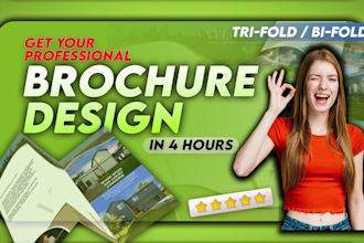 design professional catalogs, brochures, company profiles