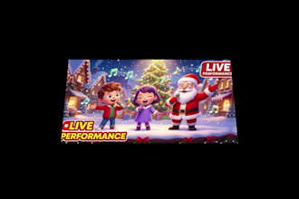 create original christmas songs for kids and children