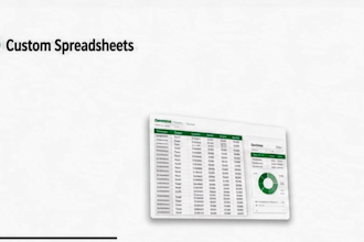 build custom excel spreadsheets and reports