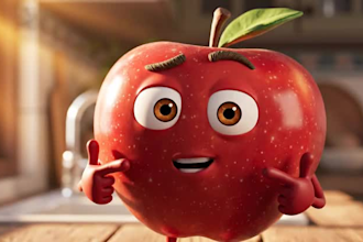 create viral ai talking fruits videos talking food funny fruits video tiktok ads