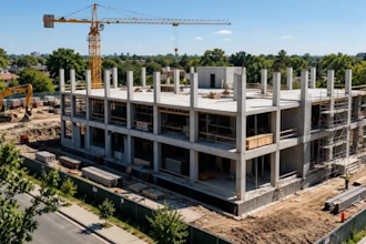 create a before and after building transformation video