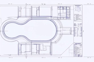 design detailed swimming pool drawings for permit and construction