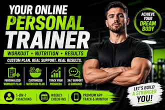 your online personal trainer and nutritionist