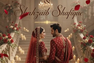 design stunning pakistani wedding invitation cards digital