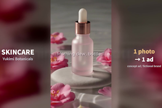 create a cinematic ai product video ad