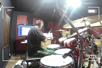 record professional acoustic drums for your song