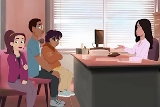 2d animation video character animation cartoon music video