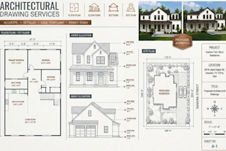 draw 2d floor plan, parking lot in autocad, architectural drawing, site plan,