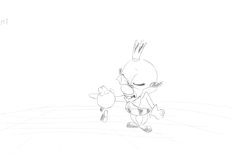 do 2d line art animation, traditional animation, sketch drawing animation