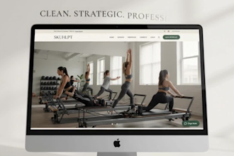 redesign squarespace website, design and build squarespace website development