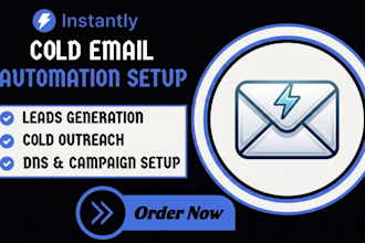 setup instantly ai, automate cold email campaigns, email sequences and follow up
