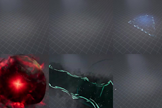 create stunning game vfx, particle system, shaders, in unity, godot game vfx