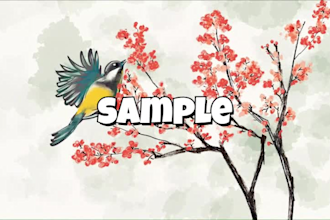 draw illustration and make it into motion graphics