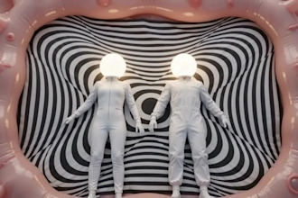 animate trippy psychedelic lyrics music videos in 1 hour