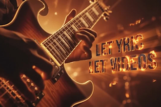 powerful rock metal vocals, custom lyrics  lyric video for german artists