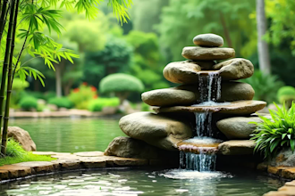 create full HD nature relaxing music video