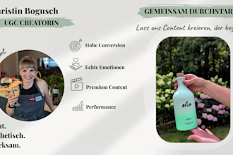 be your german ugc creator