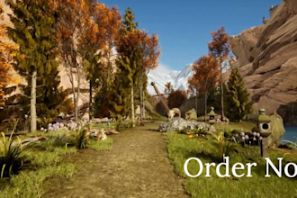 create photorealistic unity unreal engine 5 metaverse environments, vrchat world