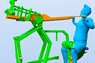 create custom realistic 3d fitness workout exercise animations for gyms and apps