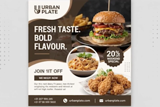 design social media posts and ads
