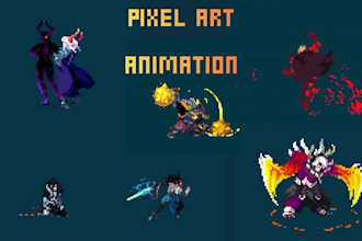 do pixel art animation sprite sheet pixel character animation nsfw pixel art
