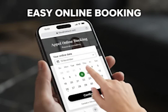 create wix website for author or consultant with booking and branding