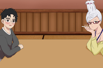 draw anime character nsfw or sfw illustration