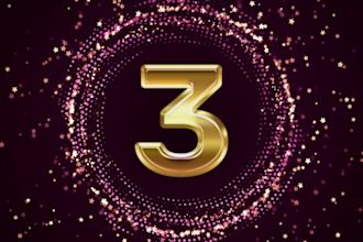 create countdown timer for intro videos or streams