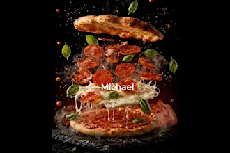 create ai food advertisement video restaurant promo and food commercial