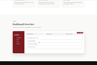 build a responsive landing page with smooth animations