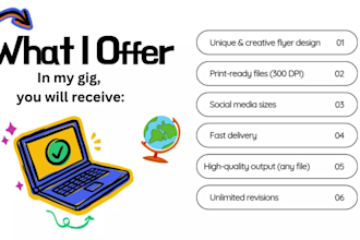 design a professional flyer design