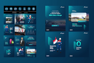 create an engaging and eye catching motion banner for you