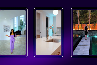 edit real estate home tour walkthroughs reels for property listing