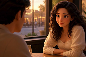 3d pixar style ai animation 3d ai animated proposal video ai love storytelling