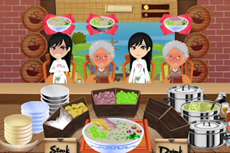 develop a 2d cocos game with clean code and gameplay
