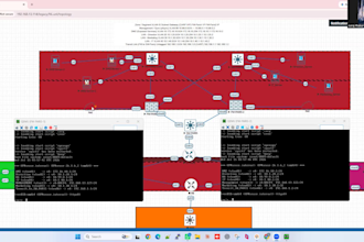 do cisco packet tracer eve ng lab setup