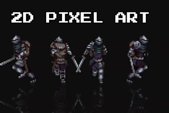 do 2d pixel art character spritesheet pixel art animation 2d pixel game art