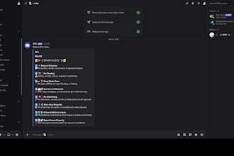 create a professional discord server with bots and roles