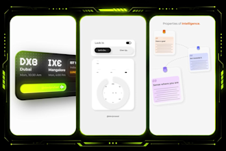 create editable UI motion graphics templates for videos