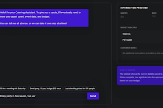 build an ai agent and website or desktop application