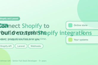 build shopify API integration and automation with laravel