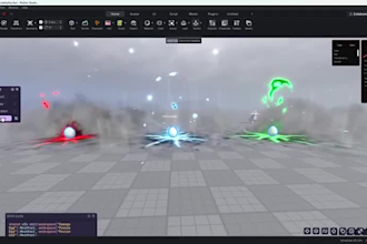 do combat particle effect, roblox vfx ability effect, roblox animations movement