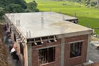 create a cinematic construction progress time lapse video