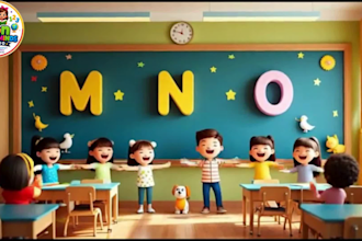 produce viral educational kids learning videos for youtube, animation for kids