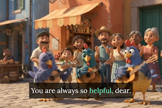 create 3d ai animated stories with talking characters 3d ai animation video