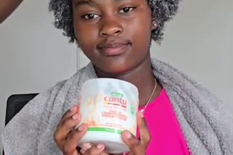 create ugc videos showing apersonslised hair routine for 4c natural hair