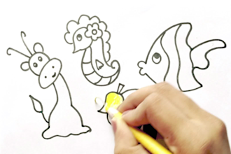 create custom hand drawing videos for youtube and kids