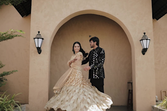 create a cinematic engagement teaser and wedding  teaser