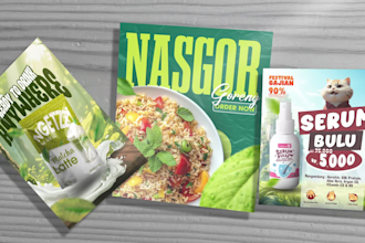 create stunning poster, flyer, and brochure designs